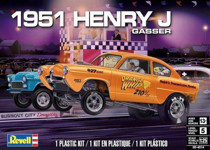 Revell 1/25 1951 Henry J Gasser Drag Car 4514